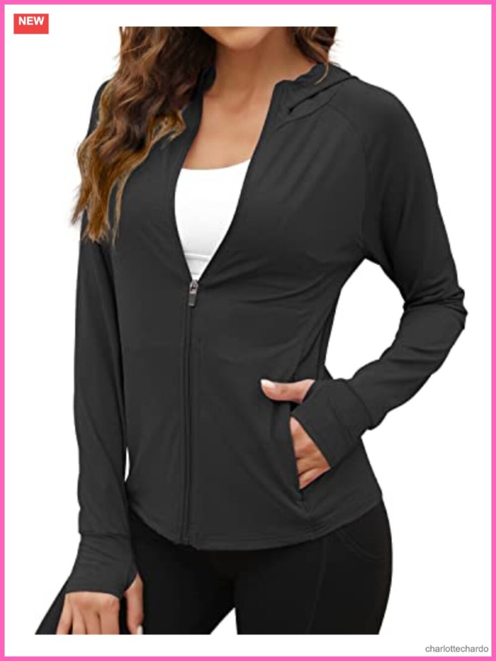 UPF 50+ Sun Protection Jacket Hoodie for Hiking Running